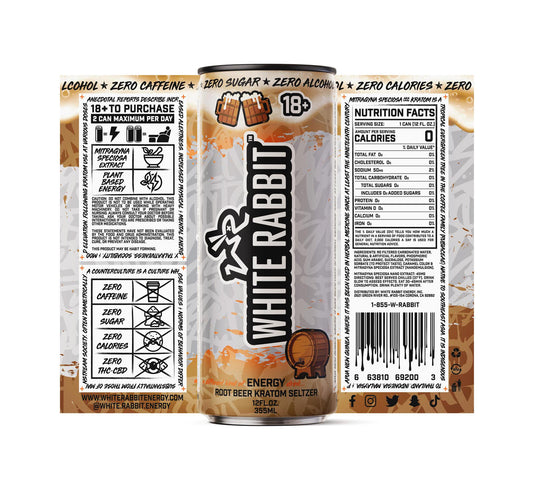 White Rabbit K Seltzer - Root Beer