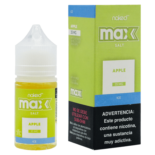 Naked Max Salts - Apple Ice
