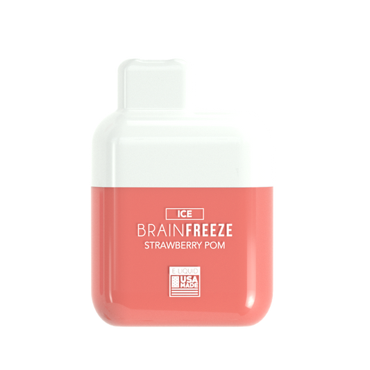 Naked Max Disposable - Strawberry Pom Brain Freeze Ice