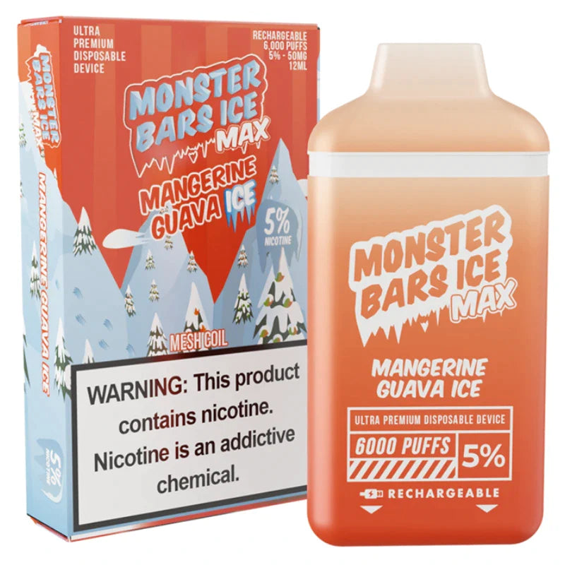 Monster Bar Max - Mangerine Guava Ice