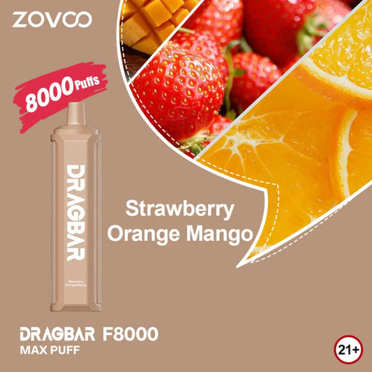 Dragbar - Strawberry Orange Mango
