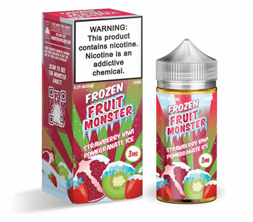 Frozen Fruit Monster -  Strawberry Kiwi Pomegranate Ice
