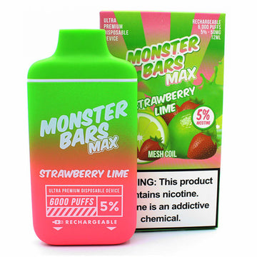 Monster Bar Max - Strawberry Lime