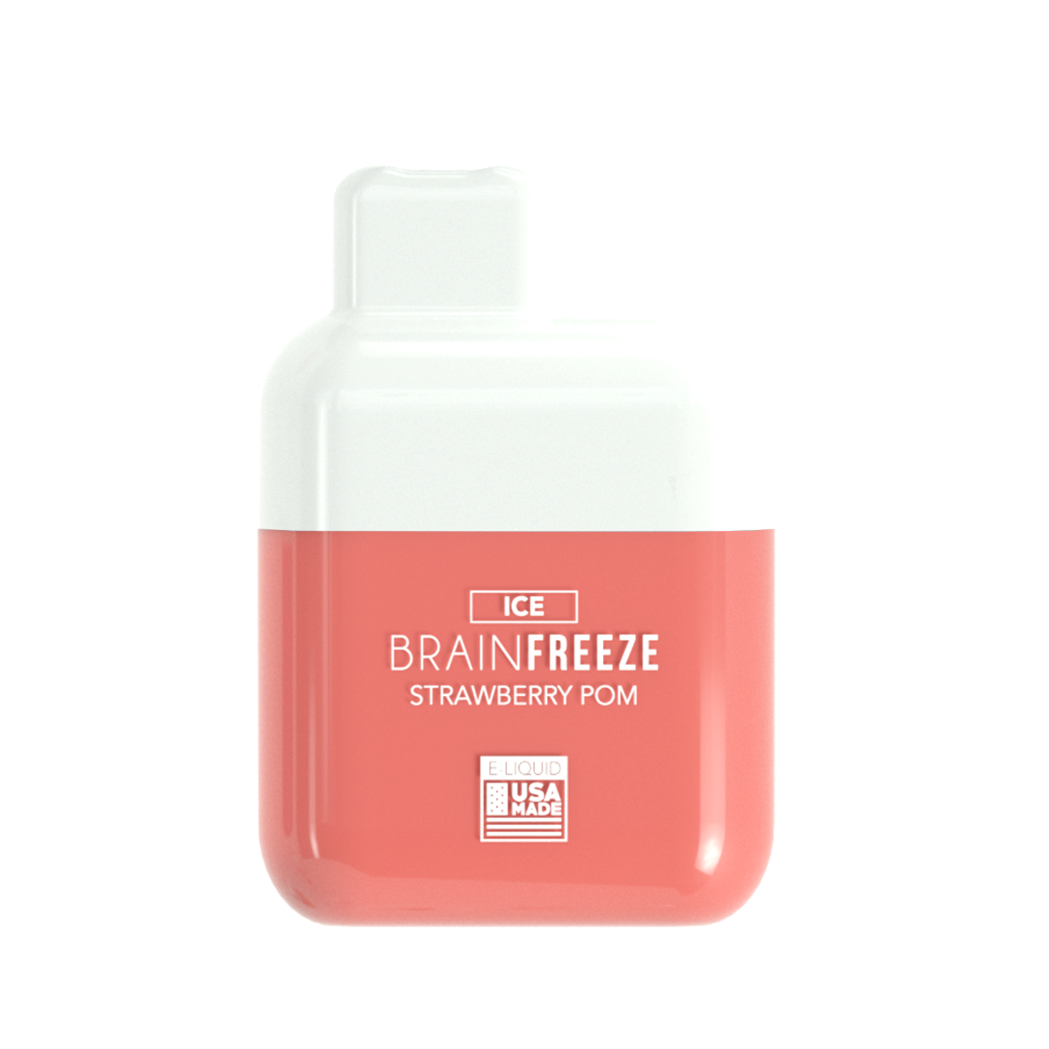 Naked Max Disposable - Strawberry Pom Brain Freeze Ice